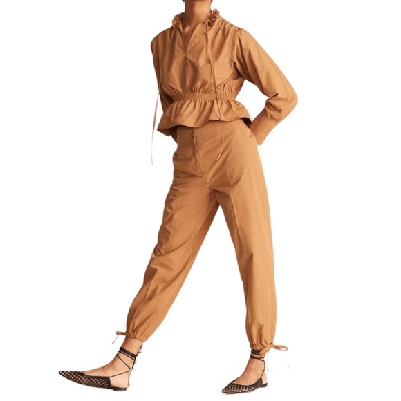 Rebecca Taylor Tie Cuff Pant - Picture 3 of 13